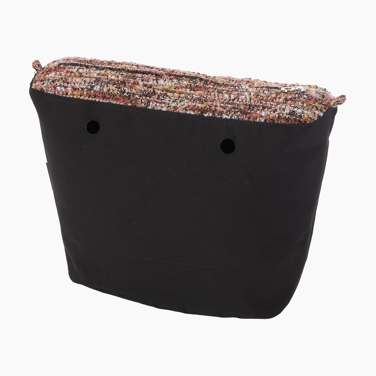 Sacca interna O bag tweed bouclè rosa smoke - O bag Official Website