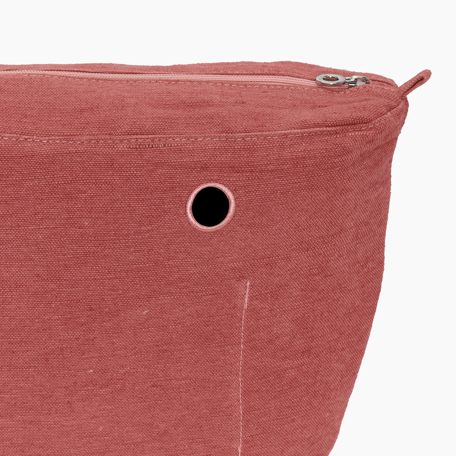 Sacca interna O bag mini canvas drill blush - O bag Official Website