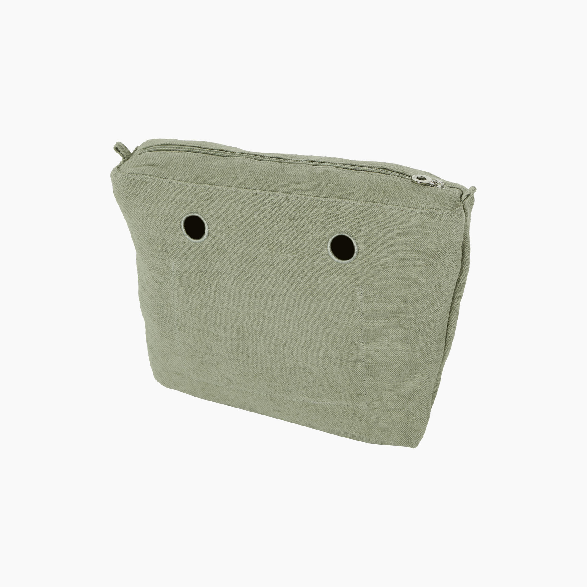 Sacca interna O bag mini canvas drill matcha - O bag Official Website