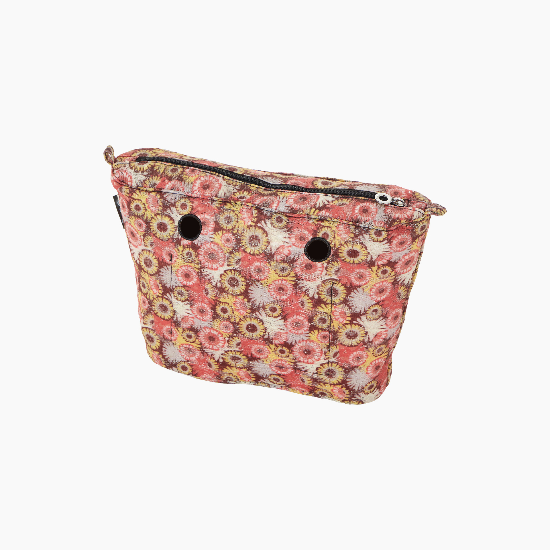 Sacca interna O bag mini lace bloom nero - O bag Official Website