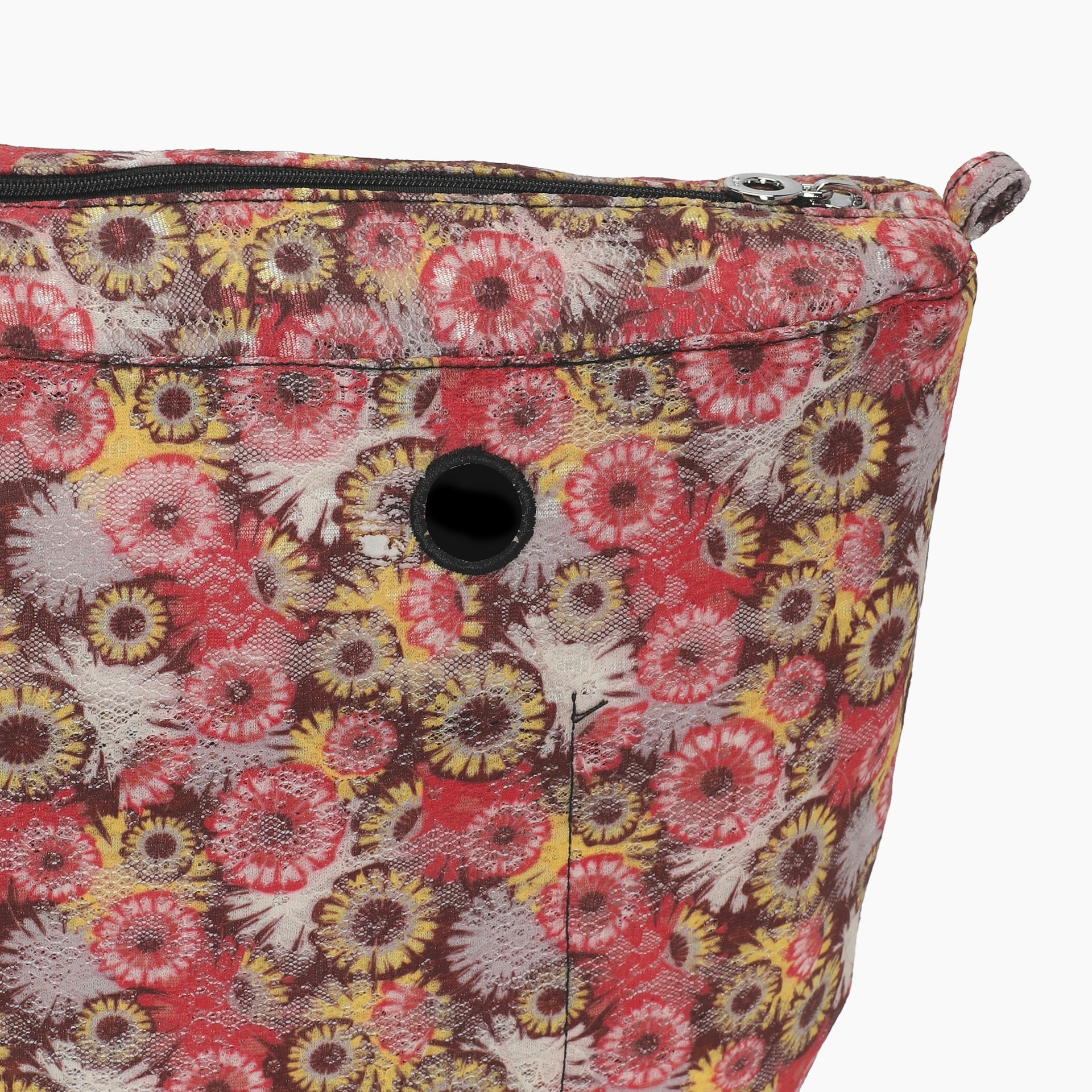 Sacca interna O bag mini lace bloom nero - O bag Official Website