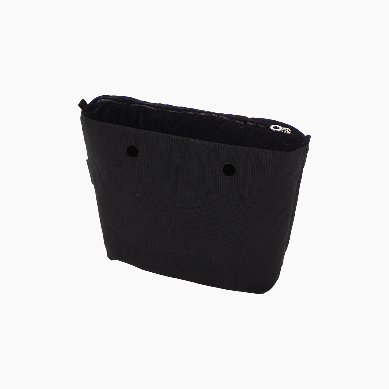 Sacca interna O bag mini tessuto chenille nero - O bag Official Website