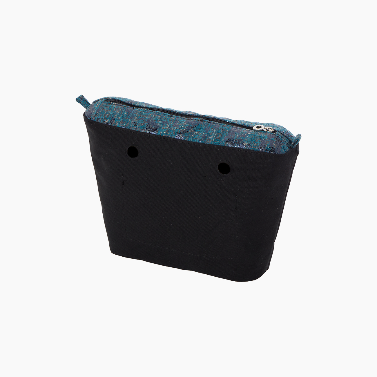 Sacca interna O bag mini luxury laminato laguna blue - O bag Official Website