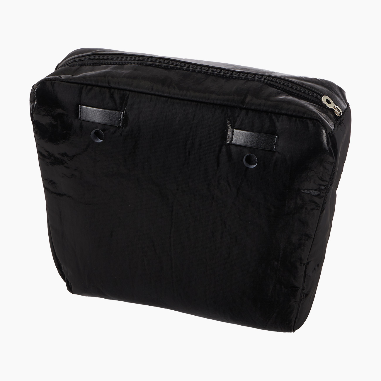 Sacca interna e passanti nylon lucido imbottito nero O bag - O bag Official Website