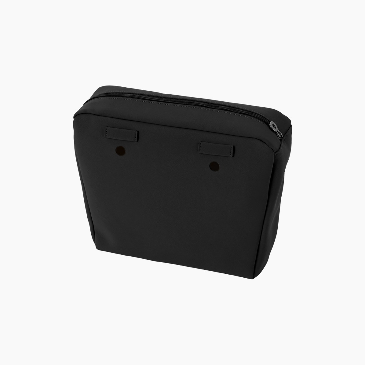 Sacca interna e passanti tessuto nubuck nero O bag mini - O bag Official Website