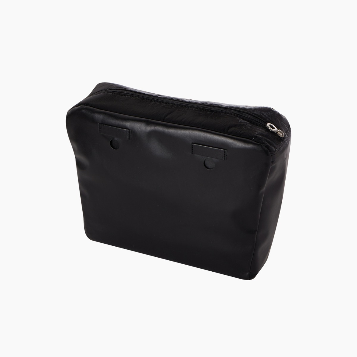 Sacca interna e passanti nylon lucido imbottito nero O bag mini - O bag Official Website