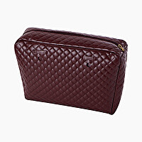 Sacca interna e passanti nappa matelassé bordeaux e oro O bag urban - O bag Official Website