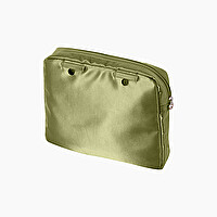Sacca interna satin avocado O bag reverse - O bag Official Website