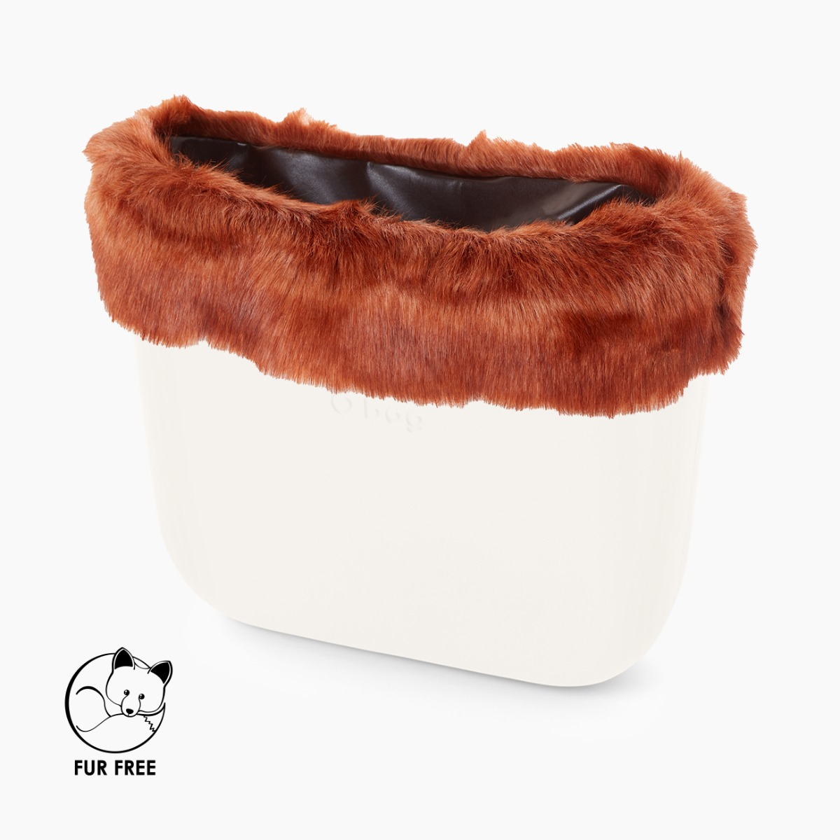 Bordo O bag fibra sintetica volpe terracotta - O bag Official Website