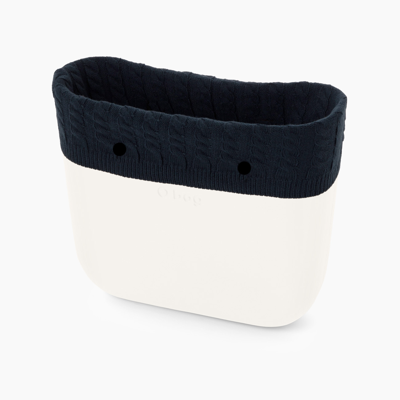 Bordo lana treccia blu O bag - O bag Official Website