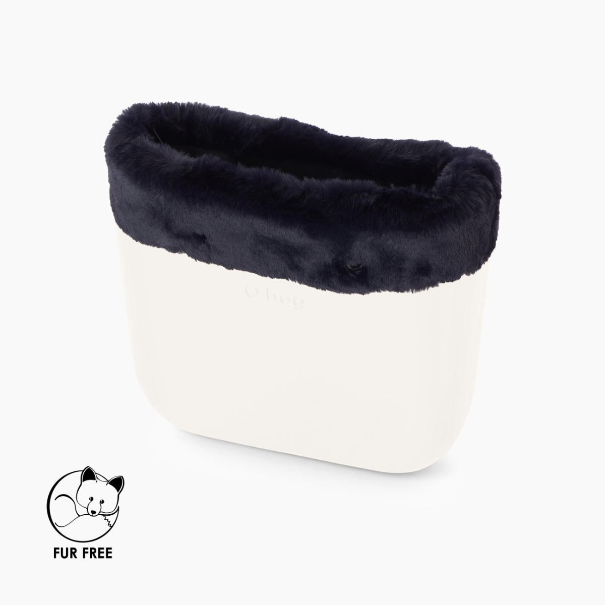 Bordo O bag mini fibra sintetica lapin rex blu - O bag Official Website