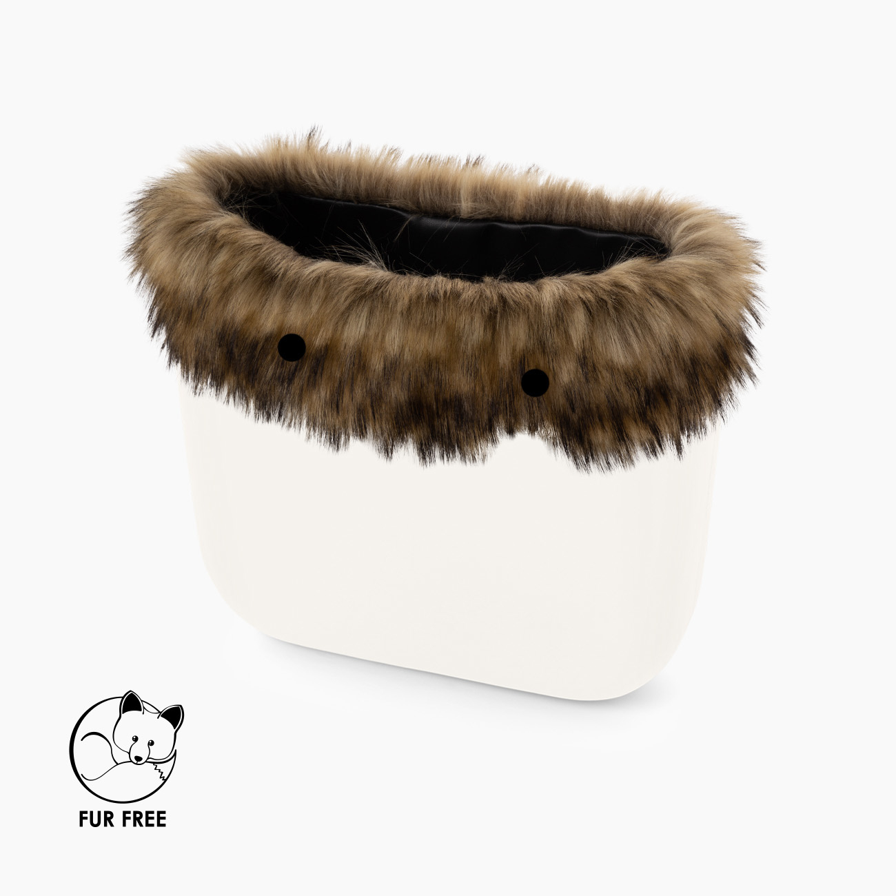 Bordo O bag mini fibra sintetica murmasky naturale - O bag Official Website