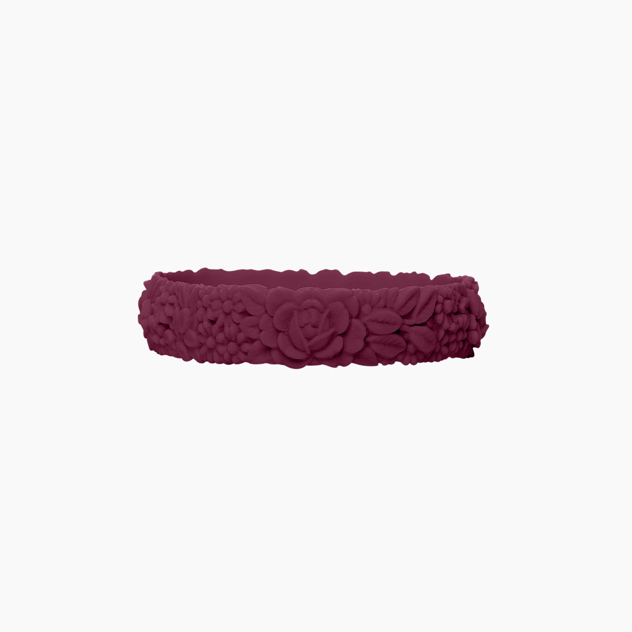Bracciale  O bracelet flower slim bordeaux - O bag Official Website