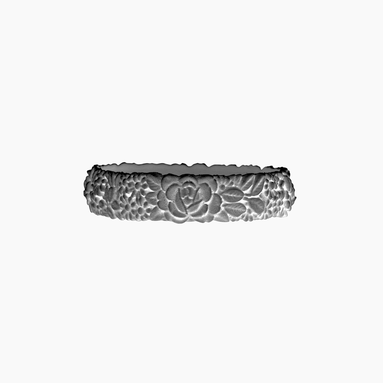 O bracelet flower slim graphite - M - O bag Official Website
