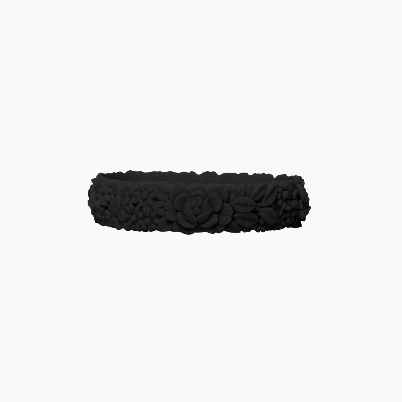 Bracciale  O bracelet flower slim nero - O bag Official Website