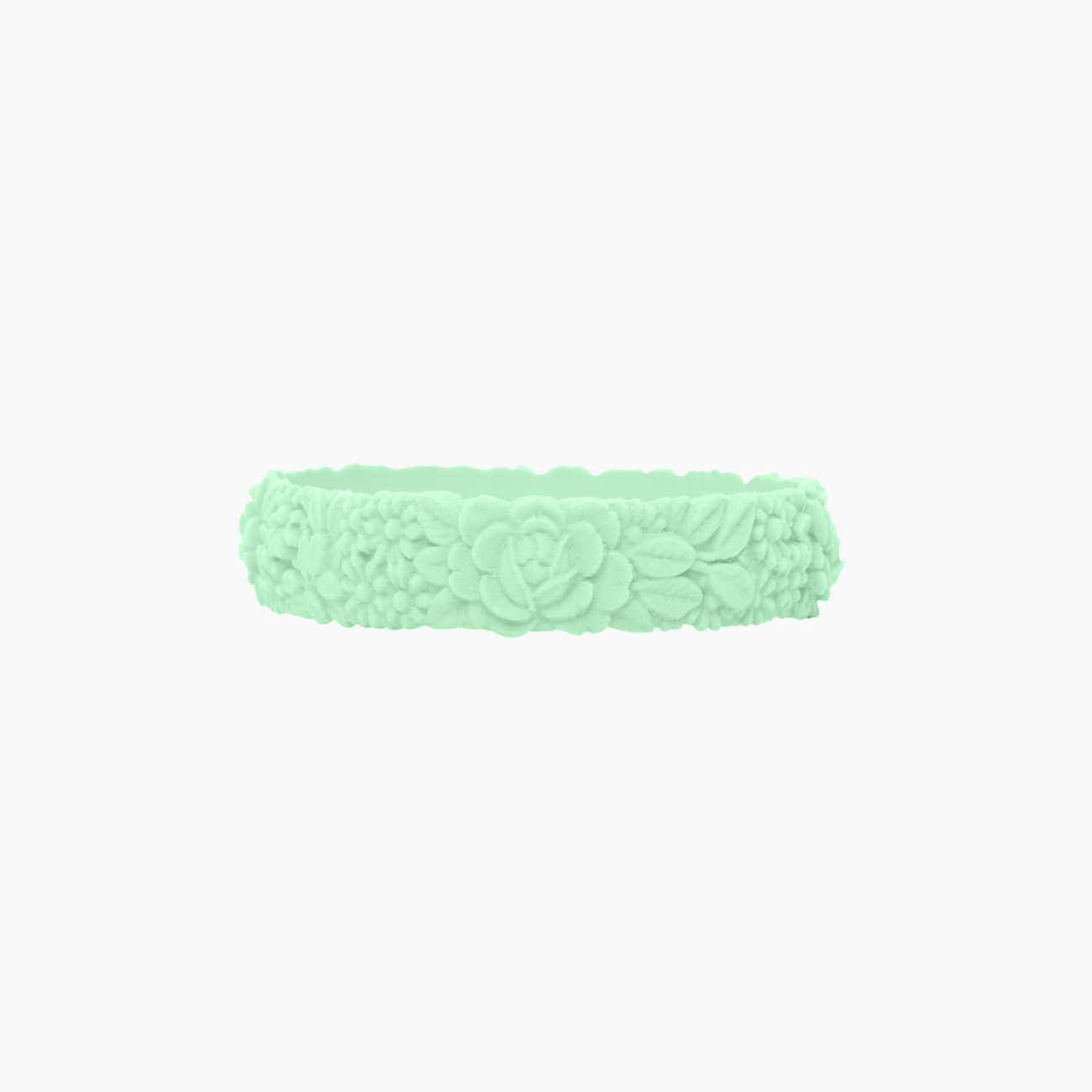 Bracciale  O bracelet flower slim verde bianco - O bag Official Website