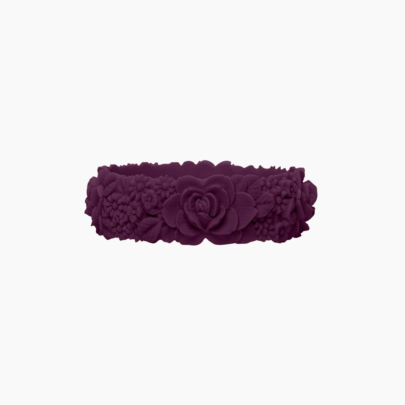Bracciale  O bracelet flower big bordeaux - O bag Official Website