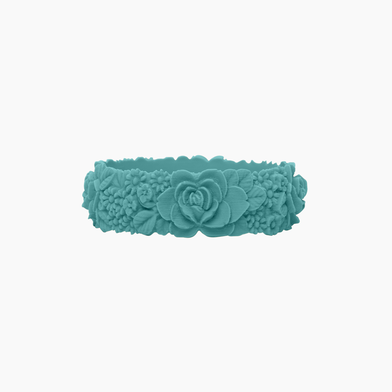 Bracciale  O bracelet flower big turchese - O bag Official Website