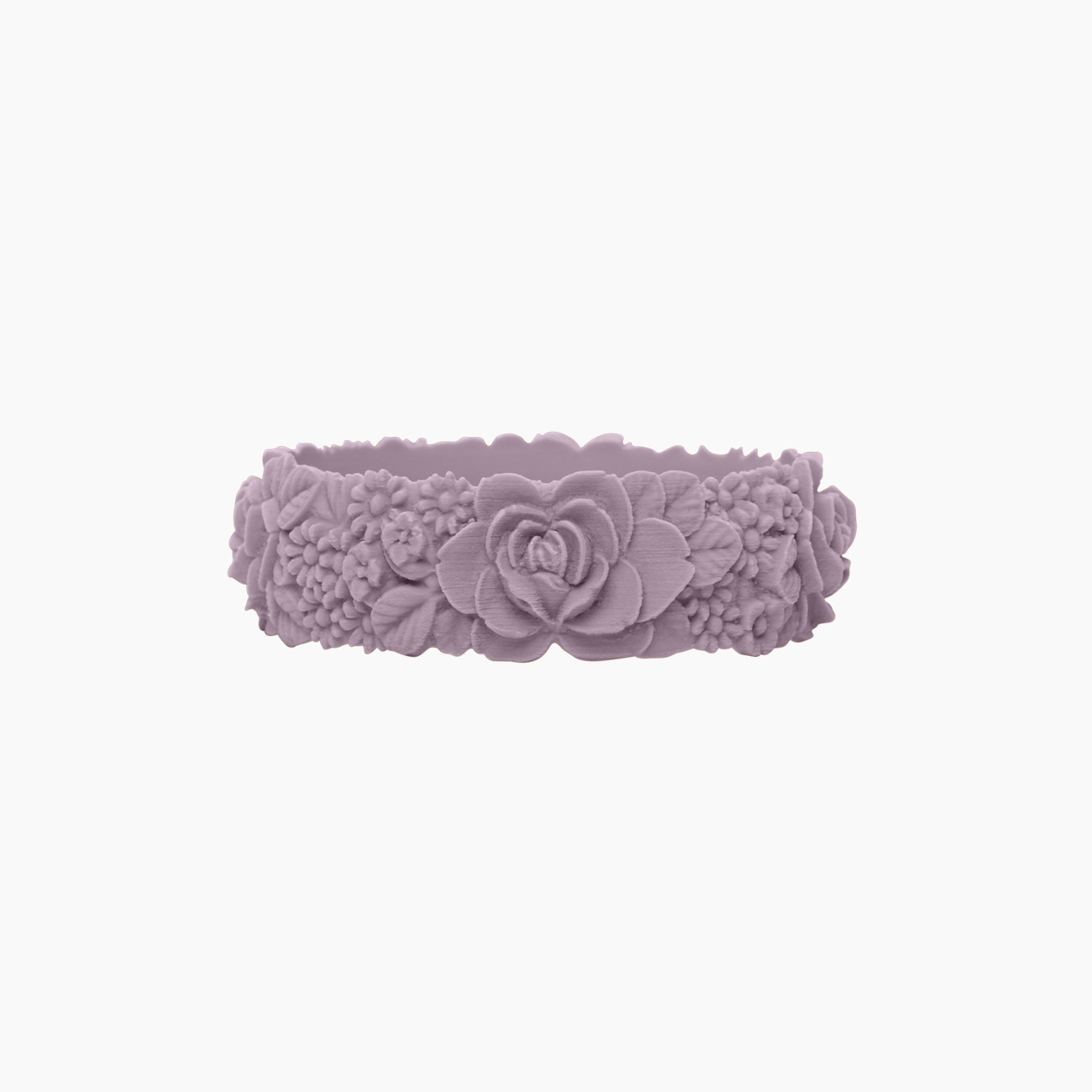 Bracciale  O bracelet flower big viola pastello - O bag Official Website