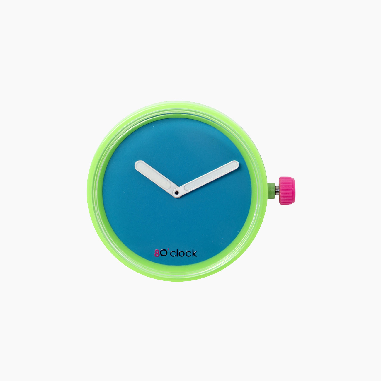 Meccanismo tone on tone blu fluo O clock - O bag Official Website
