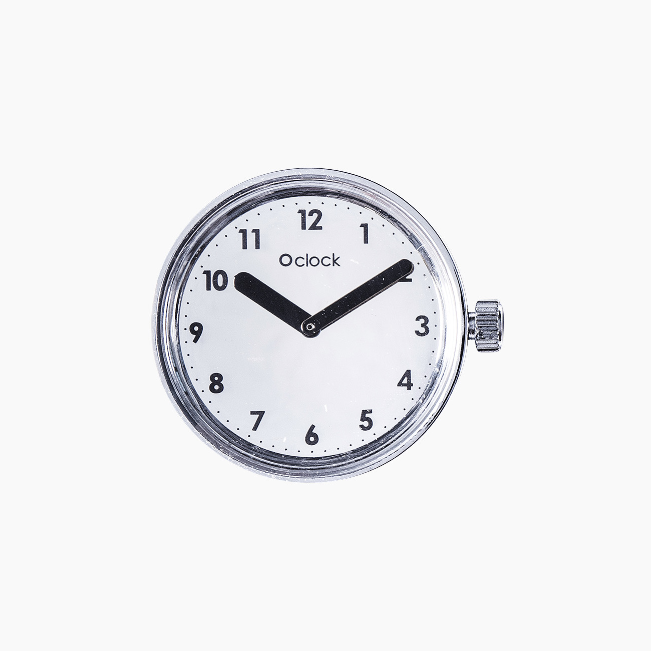 Meccanismo numbers argento O clock - O bag Official Website