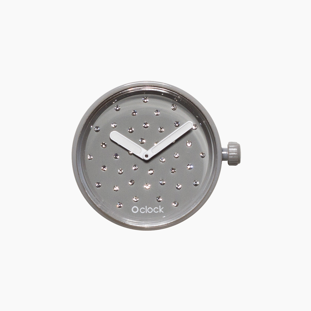 Meccanismo crystal grigio O clock - O bag Official Website