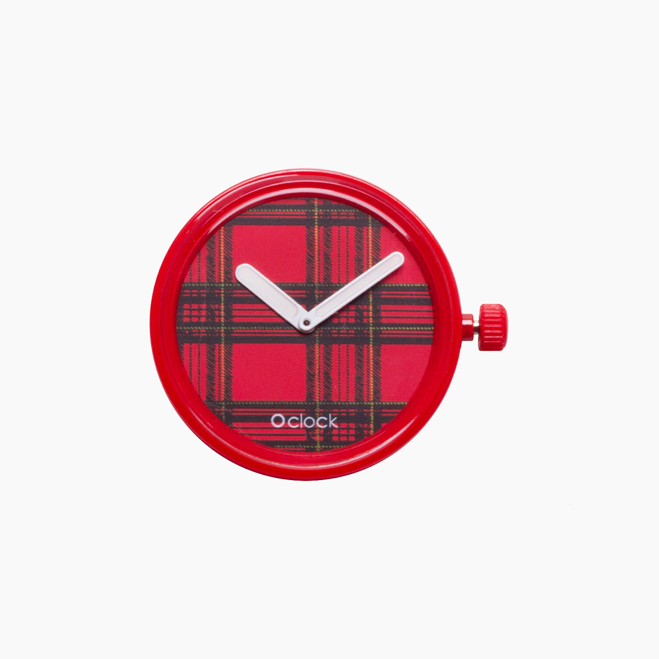 Meccanismo tartan rosso O clock - O bag Official Website