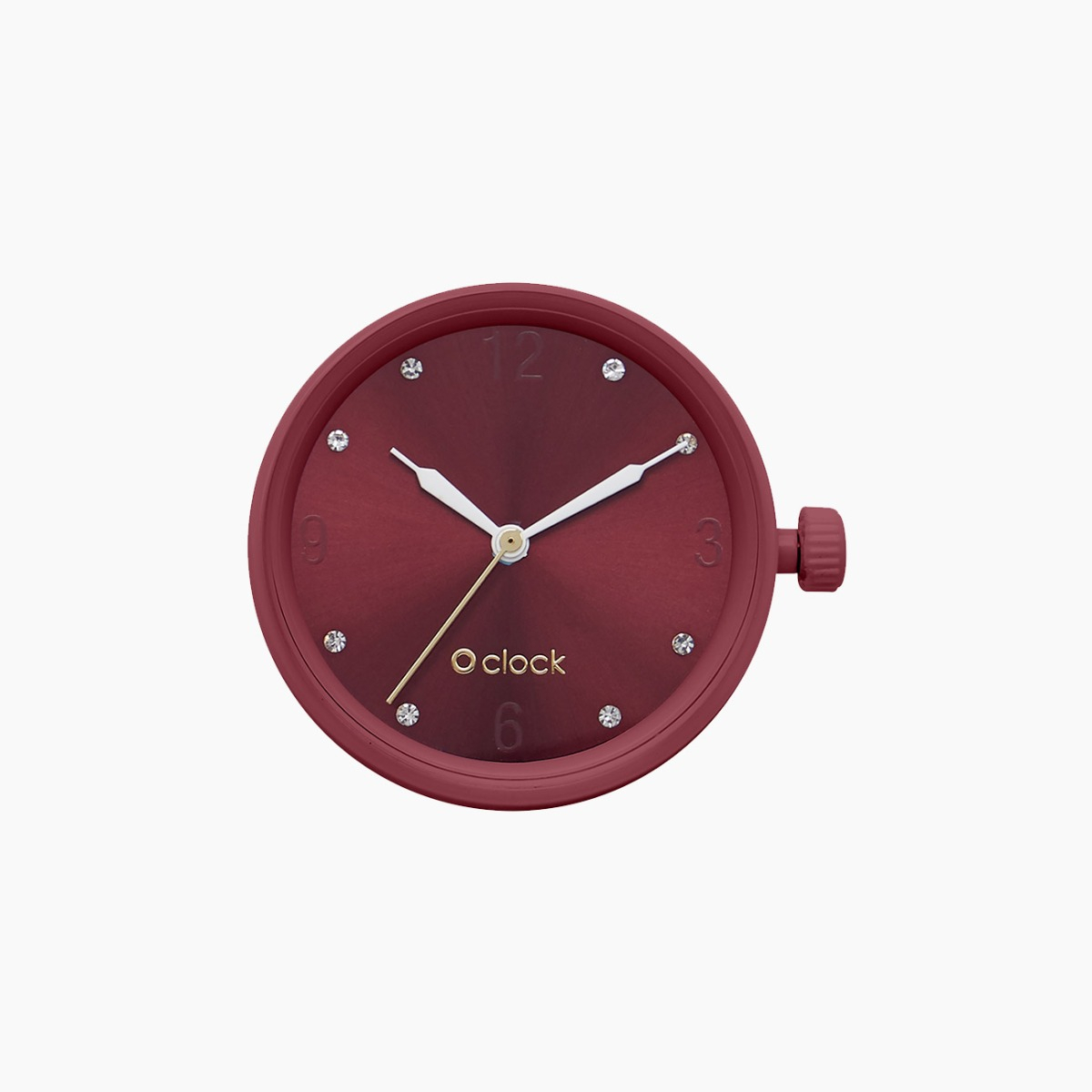 Meccanismo crystal numbers bordeaux O clock - O bag Official Website