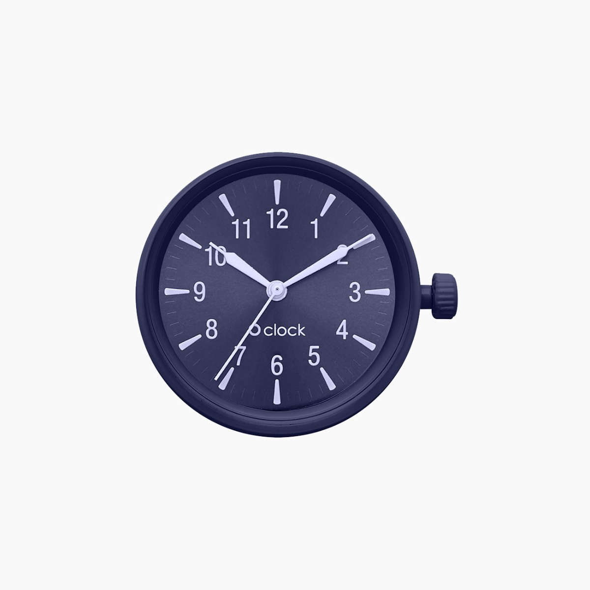 Meccanismo glow numbers blu navy O clock - O bag Official Website