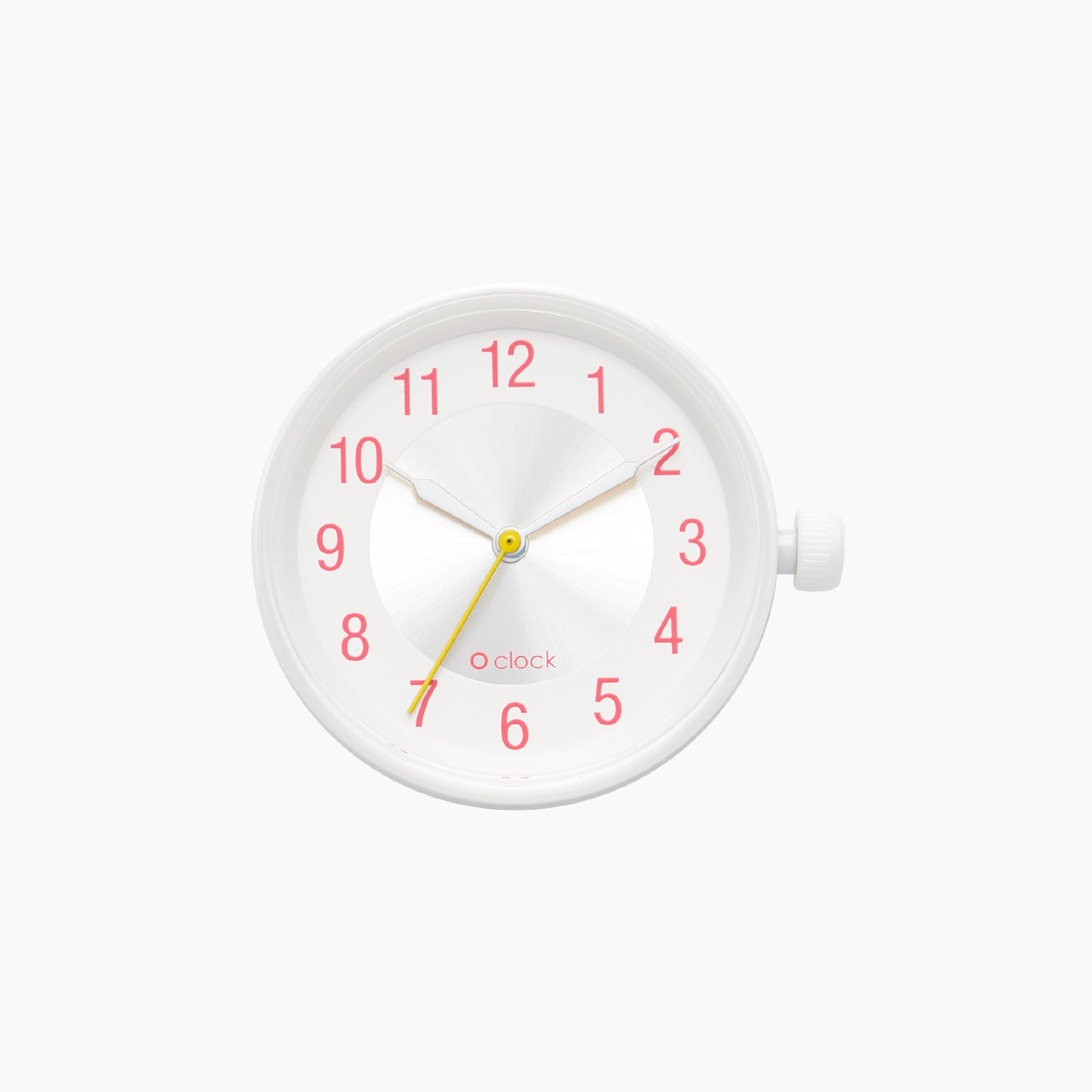 Meccanismo acid numbers bianco O clock - O bag Official Website