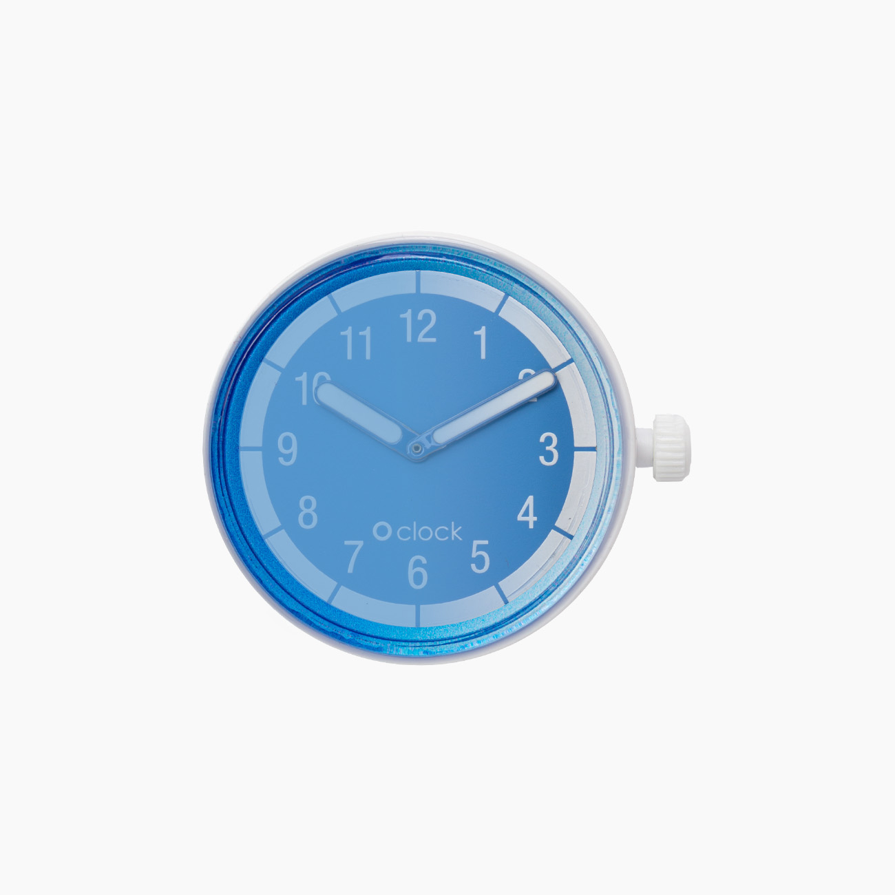 Meccanismo faded glass celeste O clock - O bag Official Website