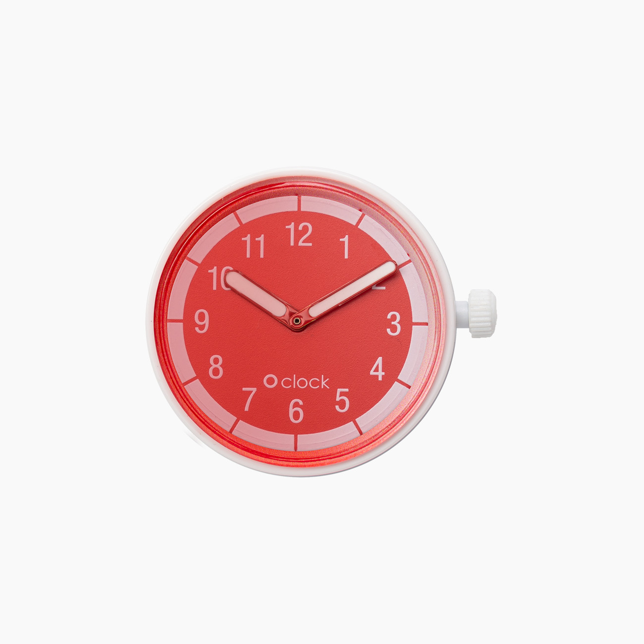 Meccanismo faded glass corallo O clock - O bag Official Website