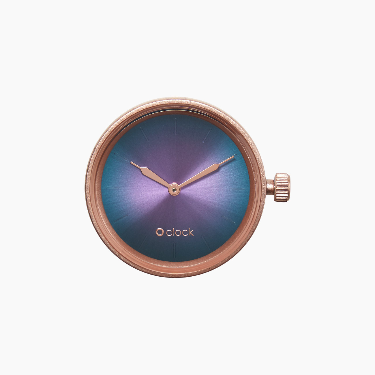 Dial gleam cassis and pink smoke metal O clock - O bag Official Website