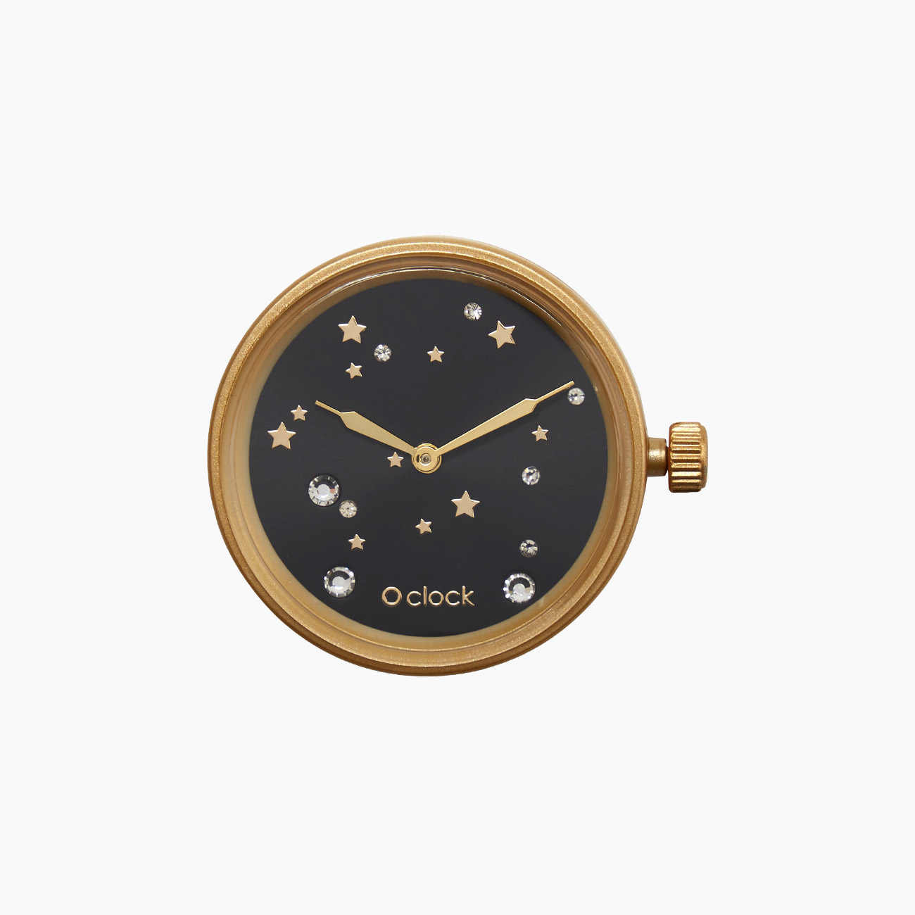 Meccanismo nightsky crystal nero O clock - O bag Official Website