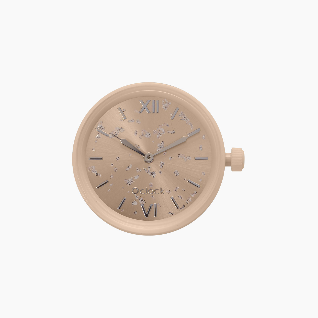 Meccanismo silver leaf sabbia O clock - O bag Official Website