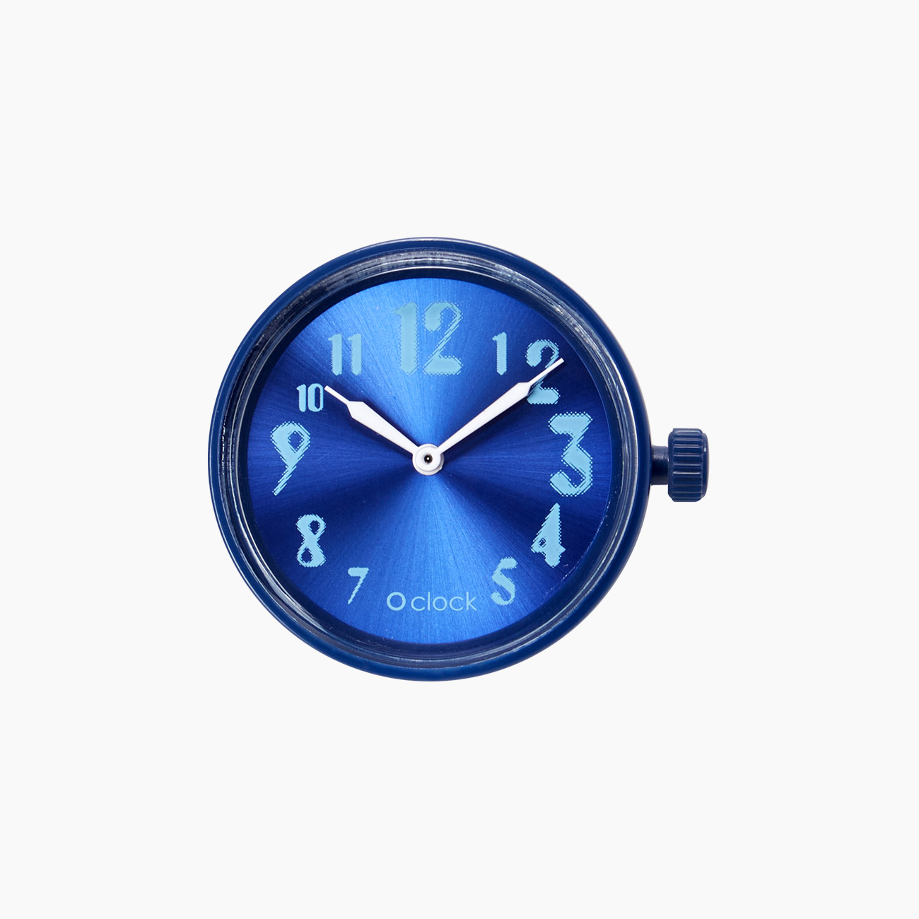 Meccanismo faded numbers blu imperial O clock - O bag Official Website