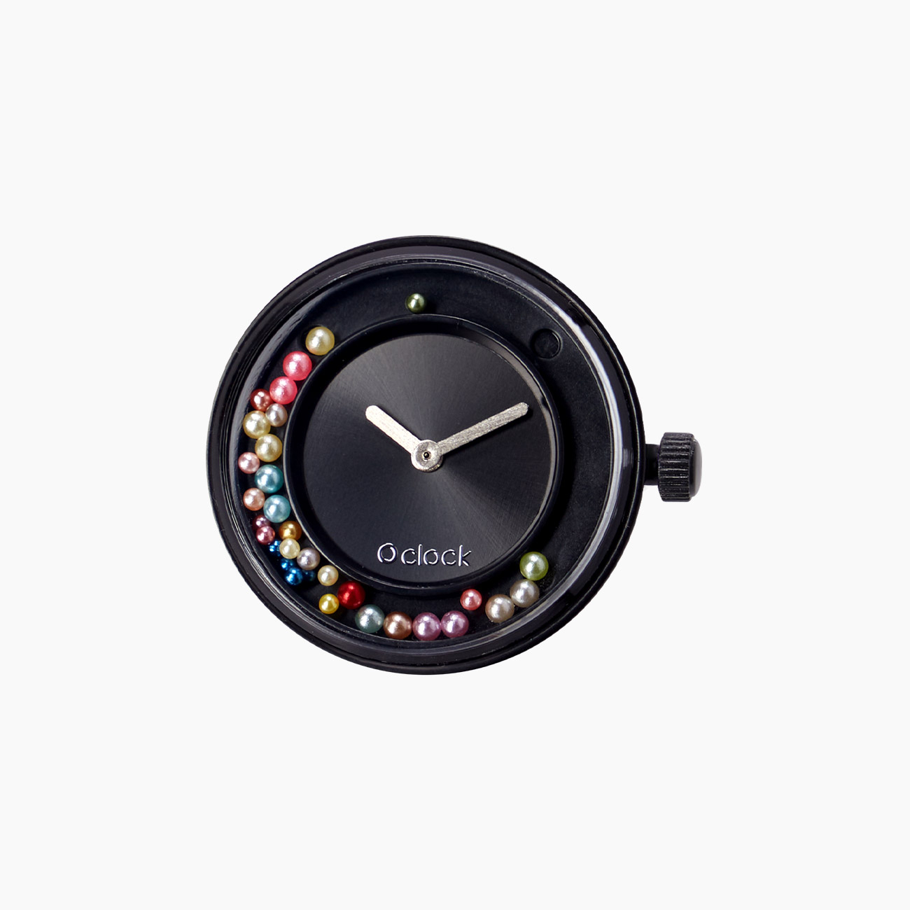 Meccanismo dancing pearl nero O clock - O bag Official Website