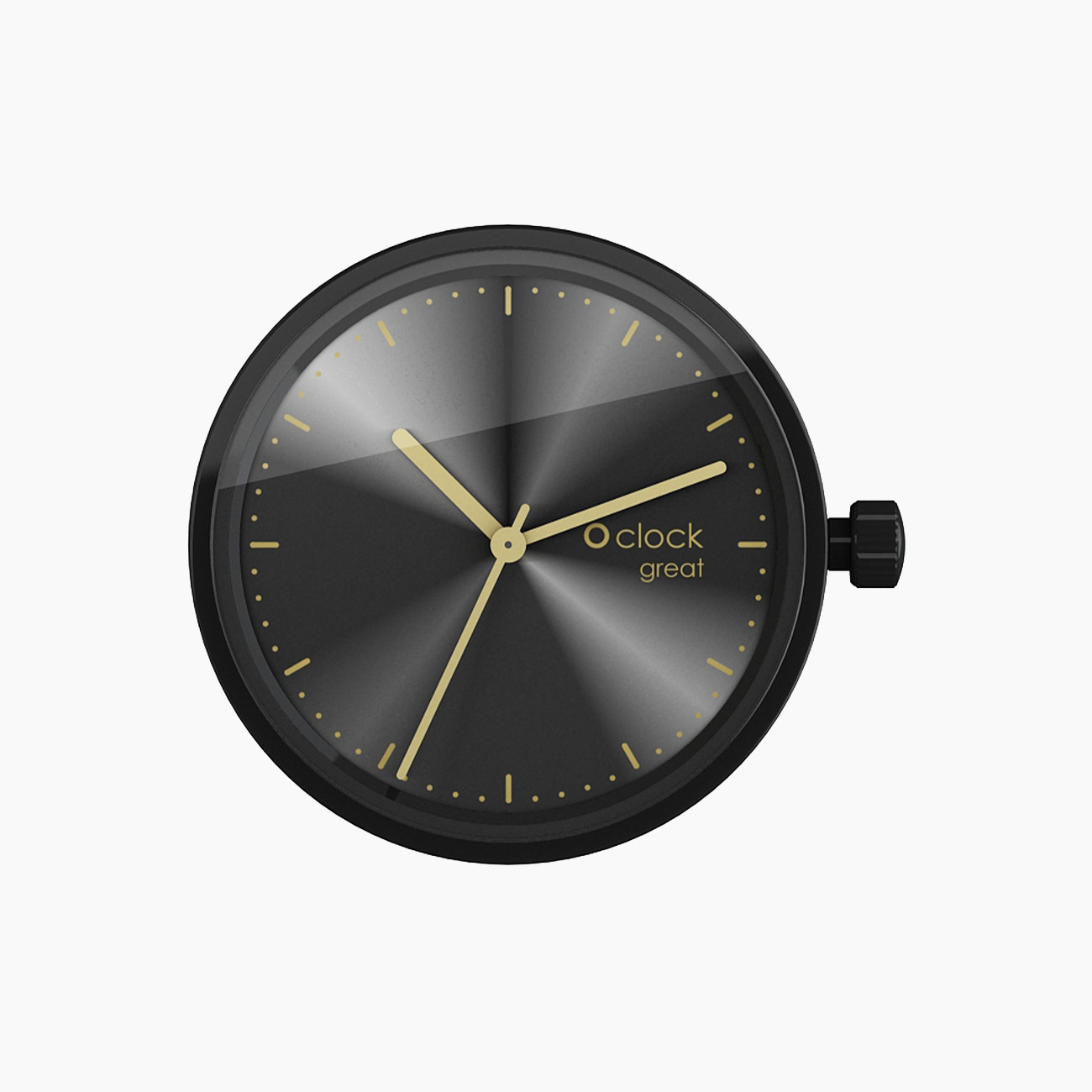 Meccanismo soleil nero O clock great - O bag Official Website