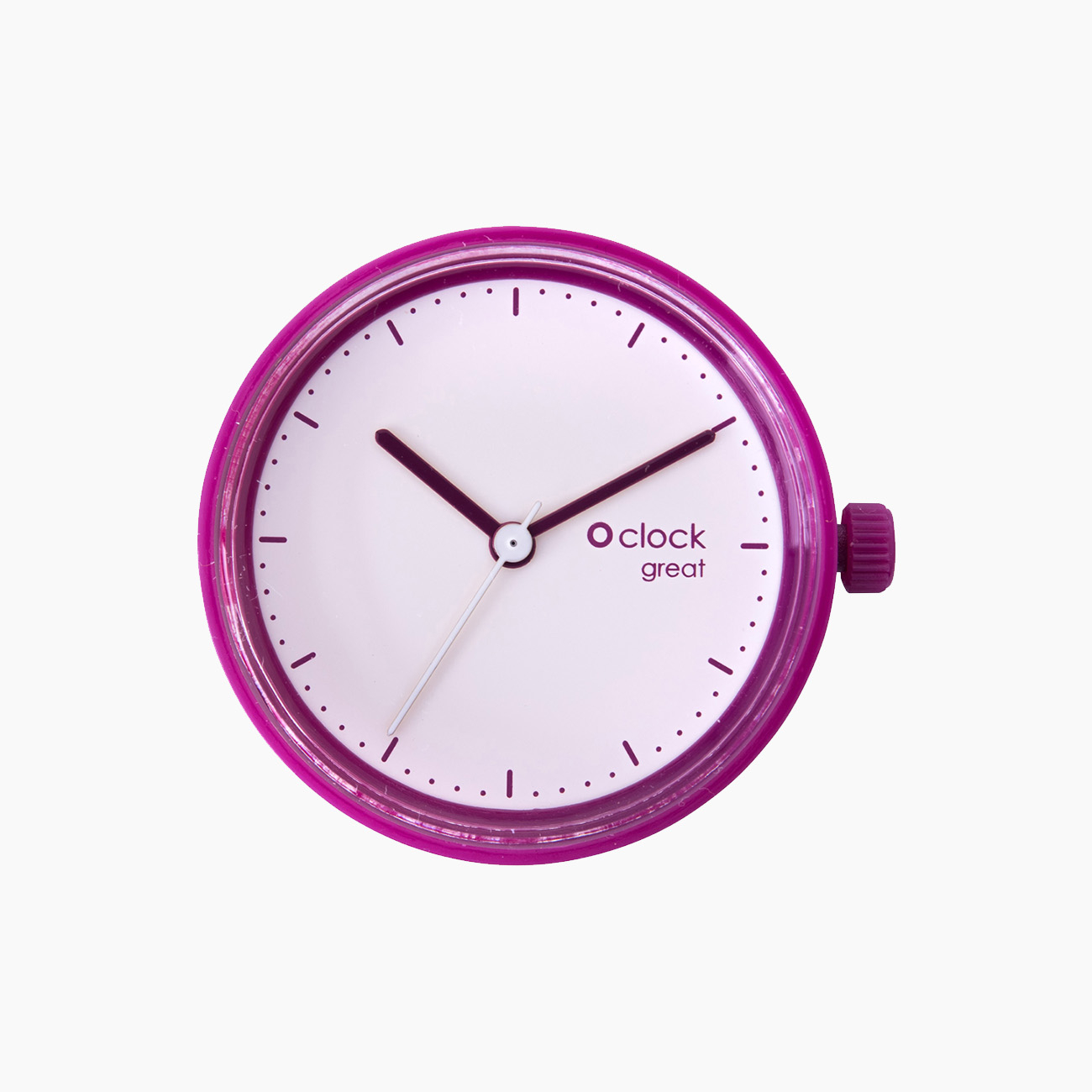 Meccanismo seconds porpora O clock great - O bag Official Website
