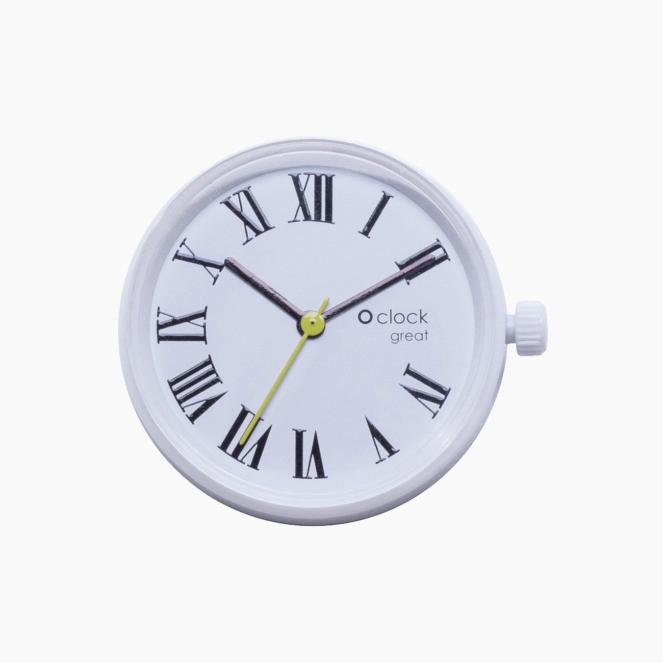 Meccanismo numeri romani bianco O clock great - O bag Official Website