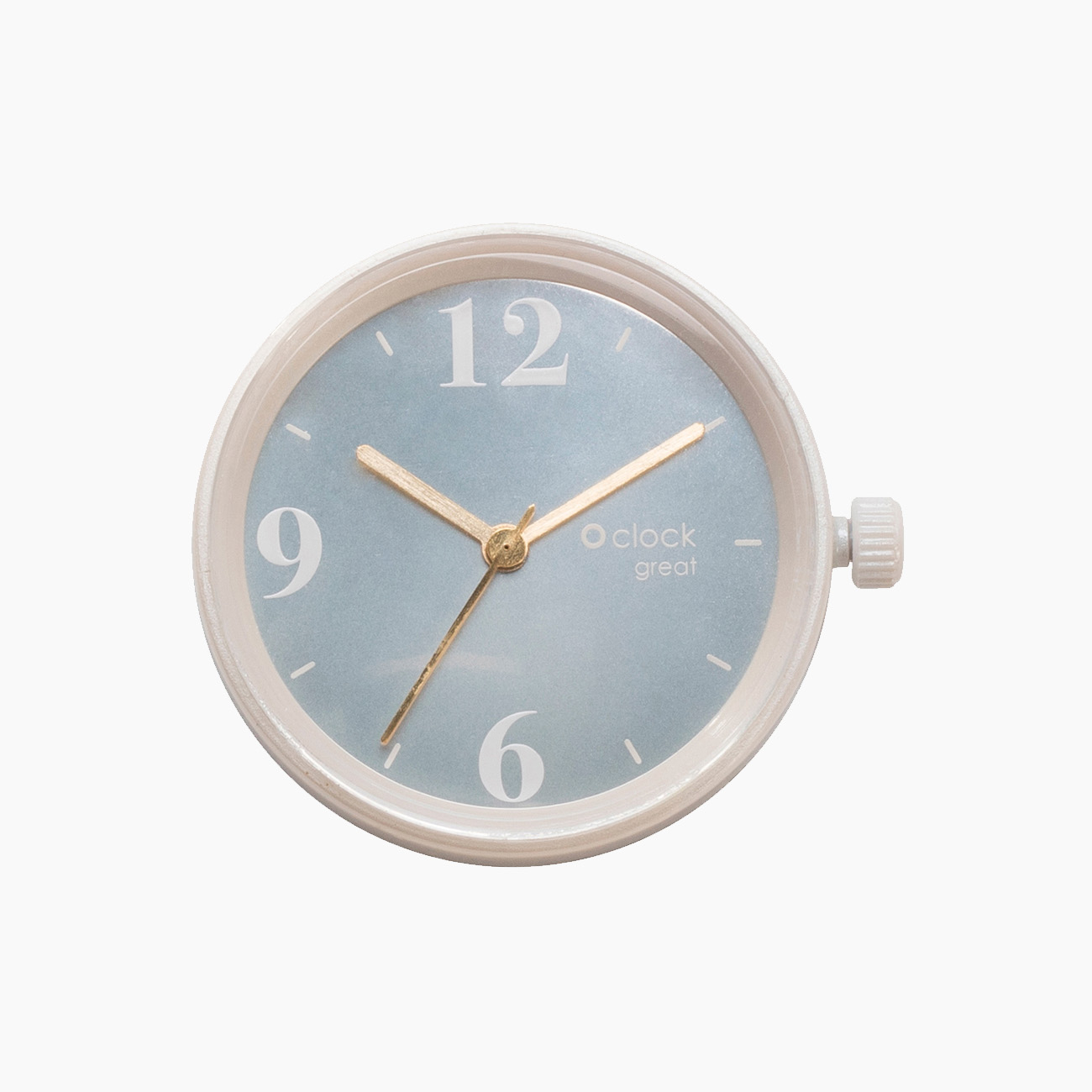 Meccanismo mirror numbers bianco O clock great - O bag Official Website