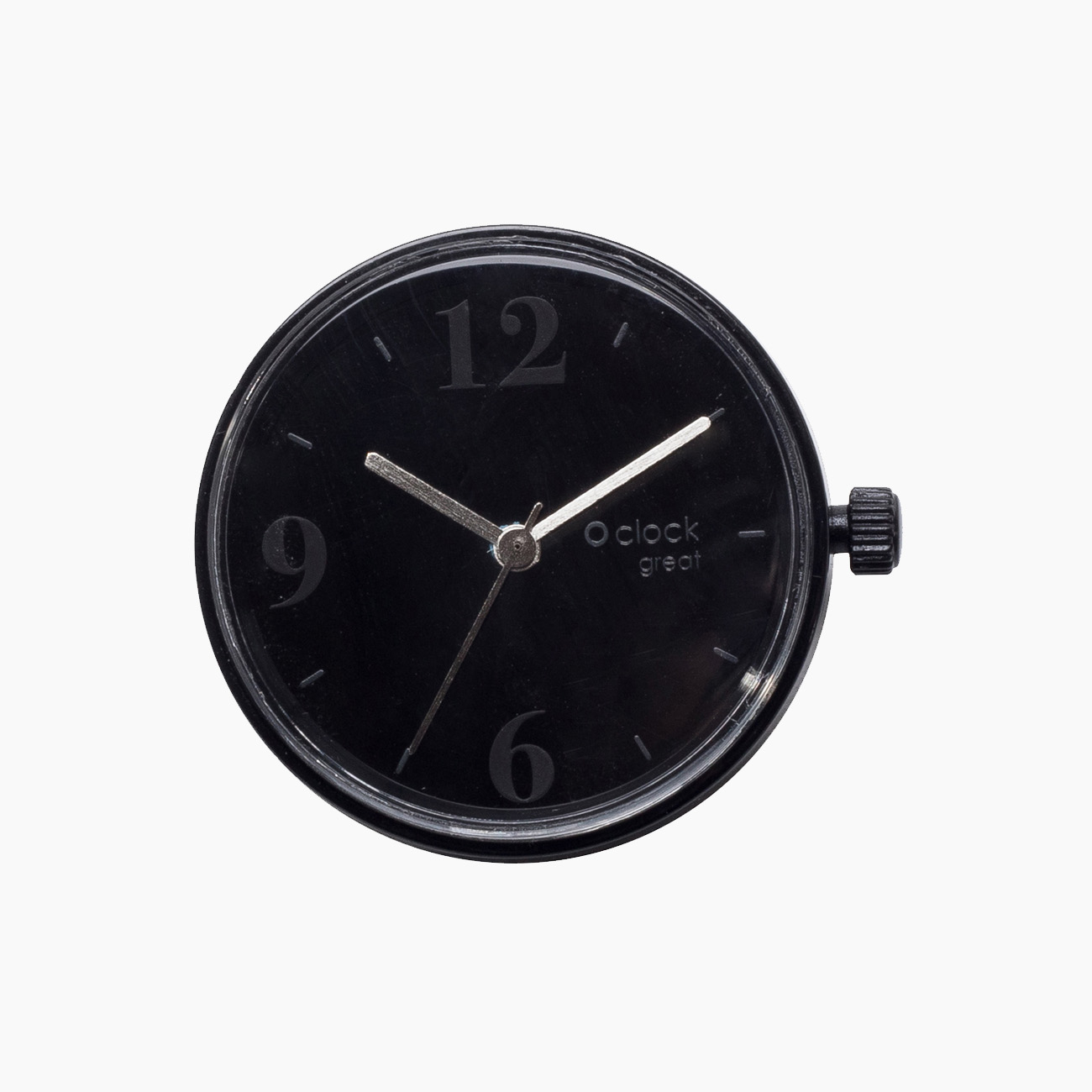 Cadran miroir nombres noir O clock great - O bag Official Website