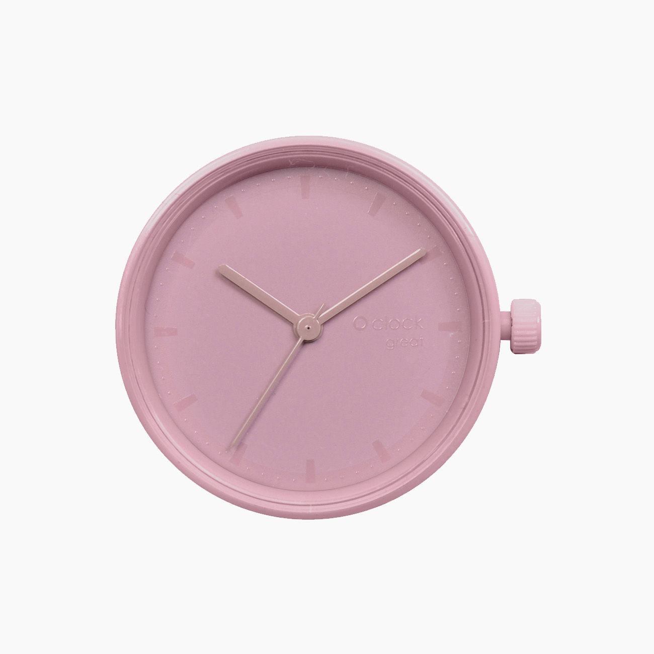 Meccanismo smaltato rosa O clock great - O bag Official Website