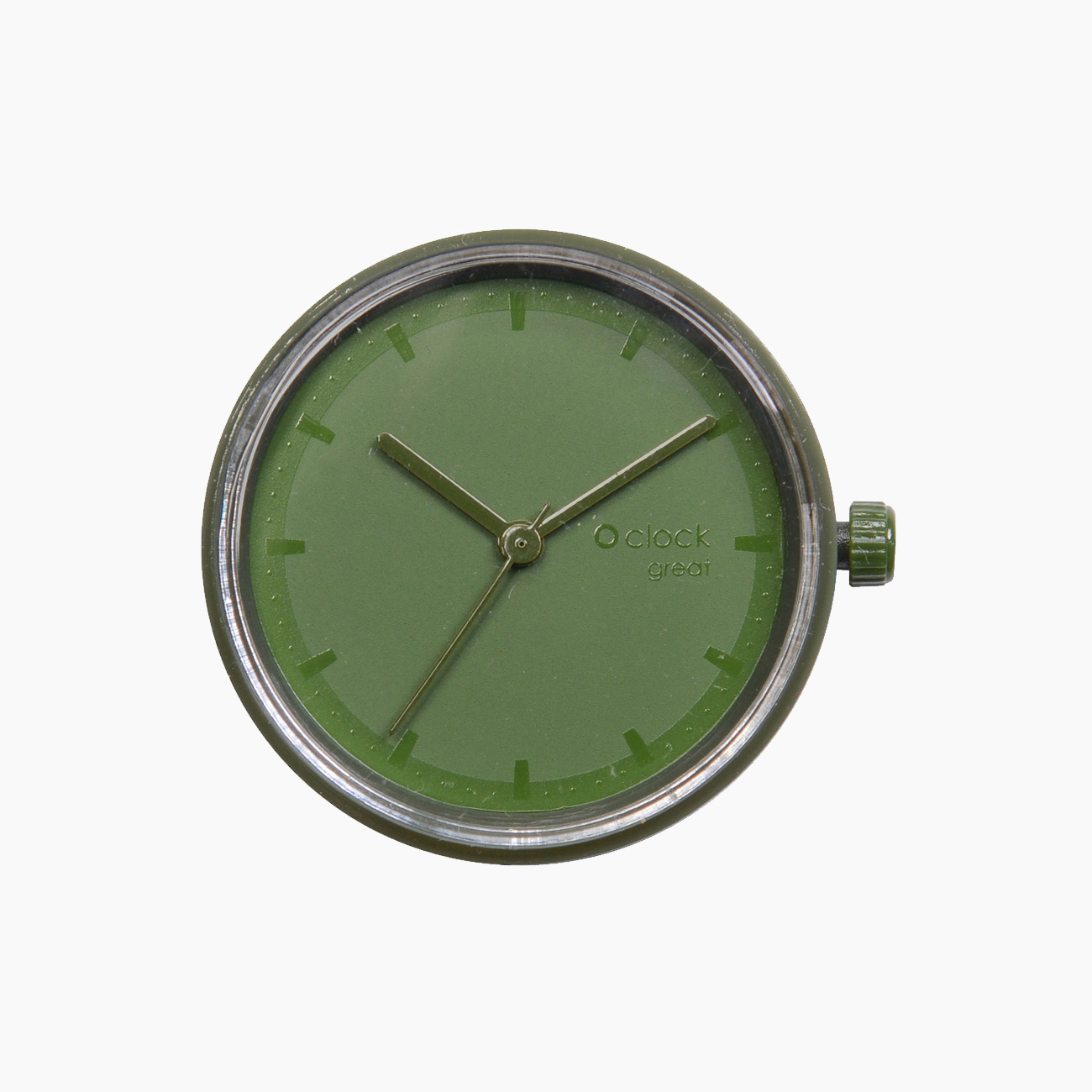 Meccanismo smaltato oliva O clock great - O bag Official Website
