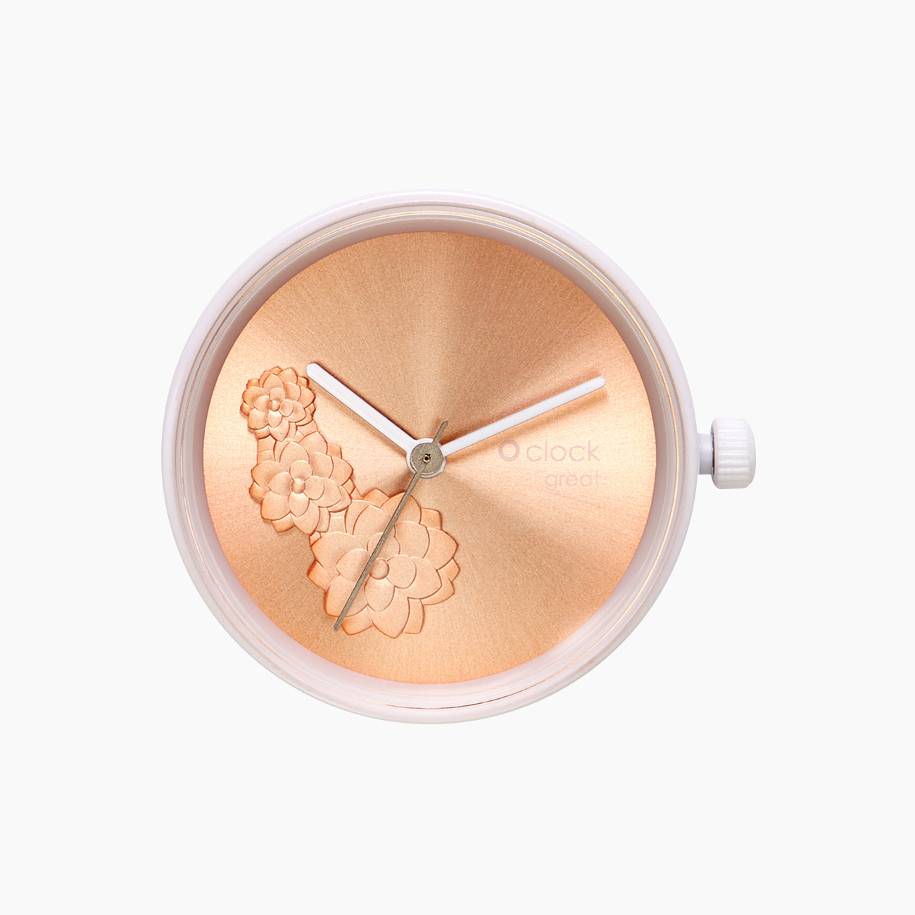 Meccanismo waterlilies oro rosa O clock great - O bag Official Website