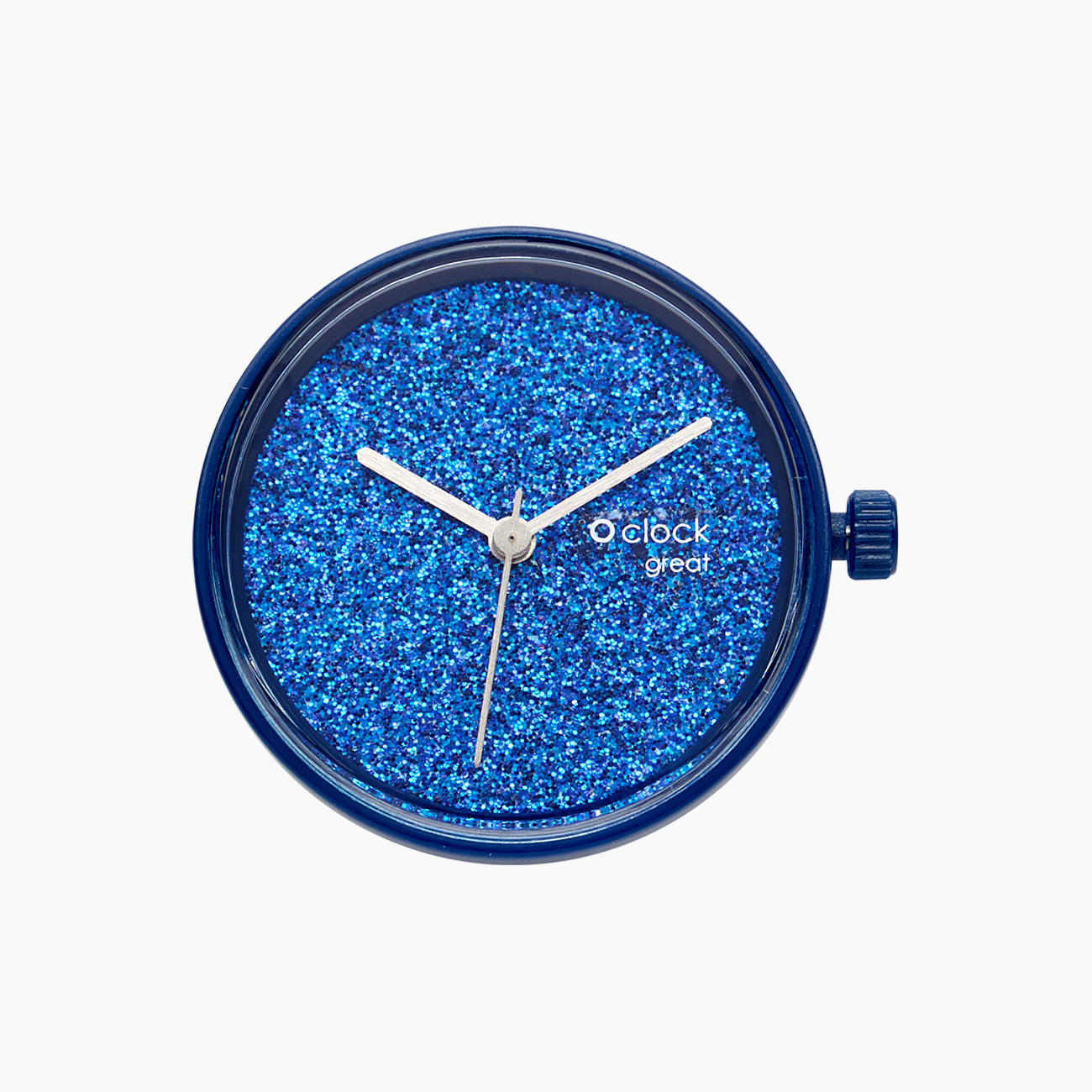 Meccanismo crystal full sky blu navy O clock great - O bag Official Website
