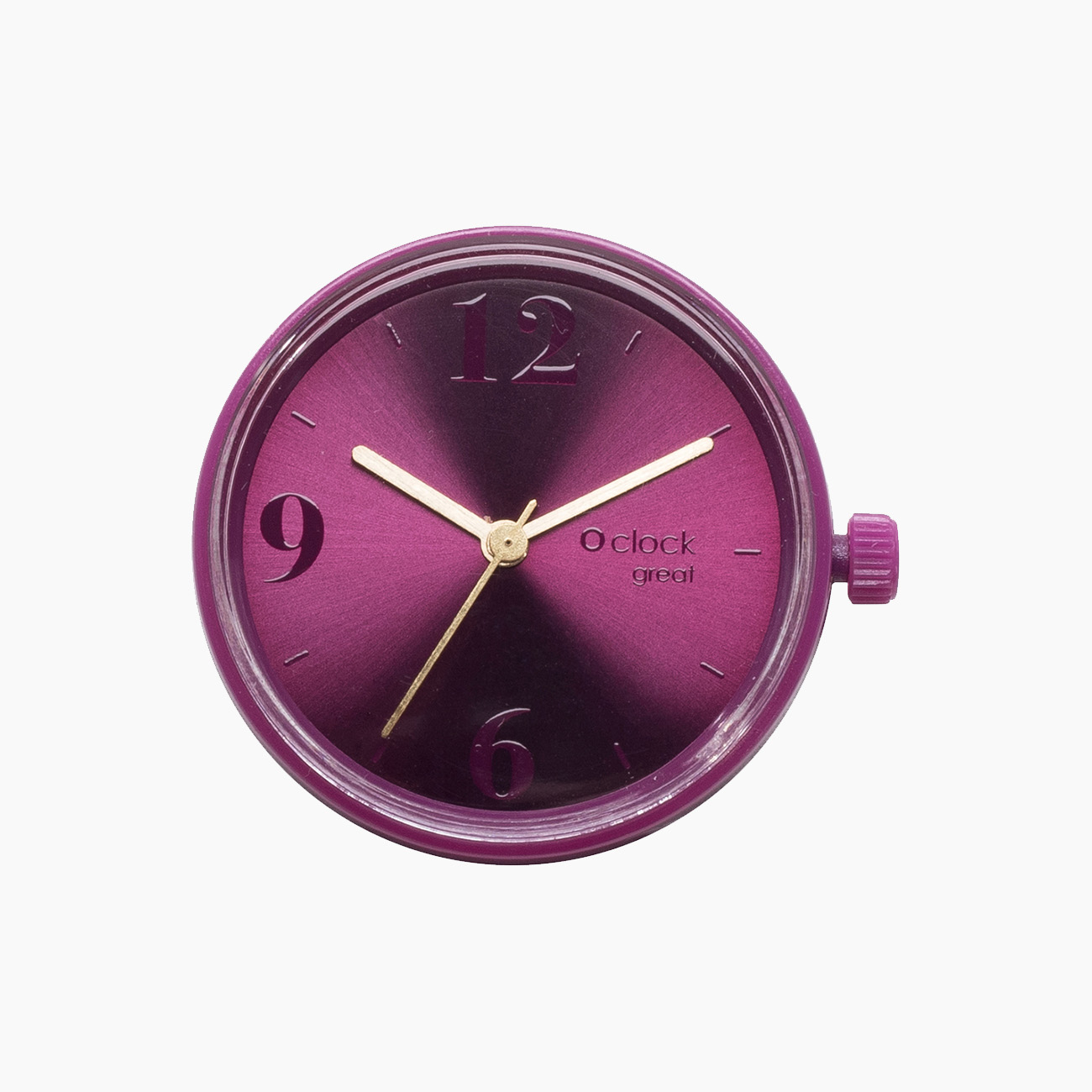 Meccanismo soleil numbers viola O clock great - O bag Official Website