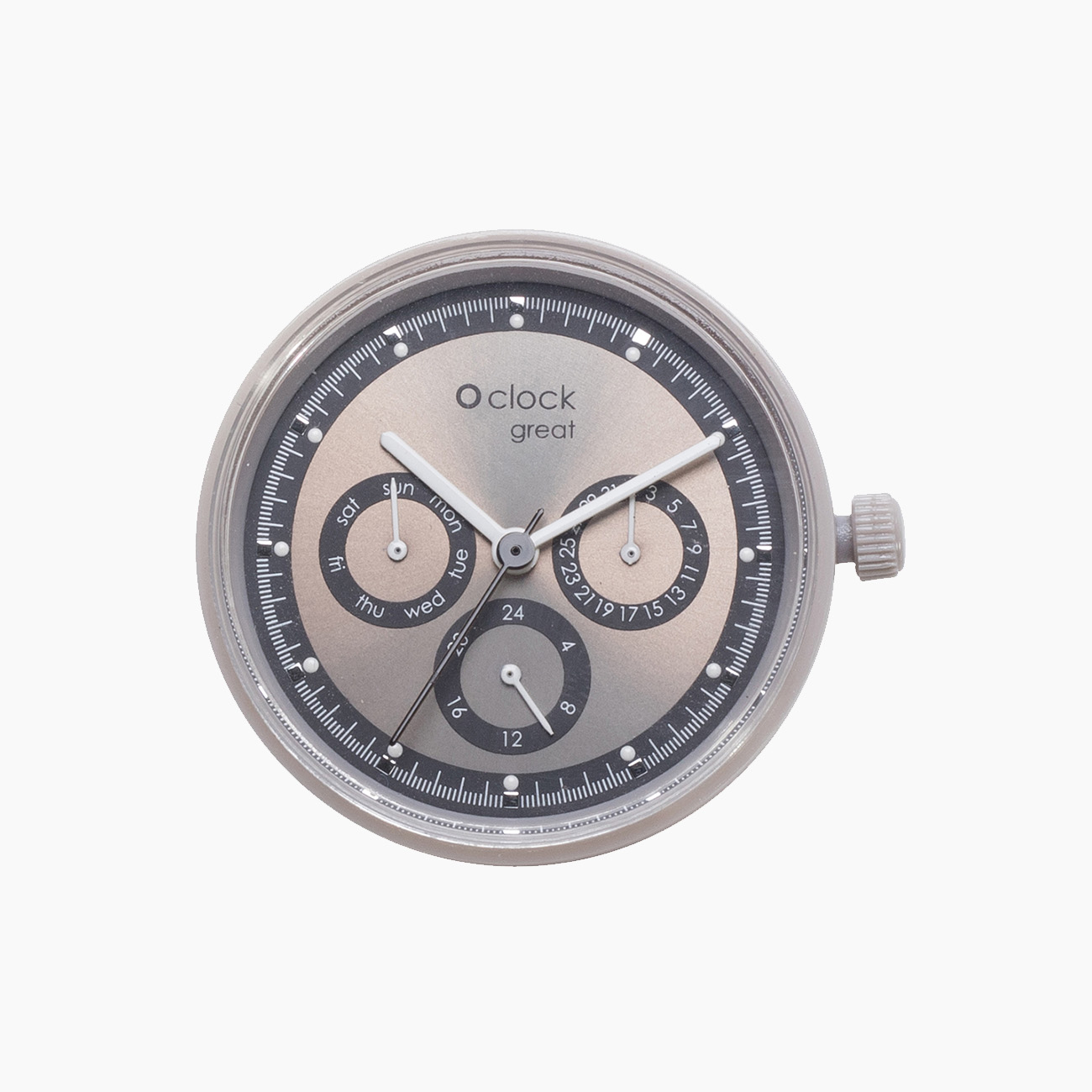 Meccanismo racing grey O clock great - O bag Official Website