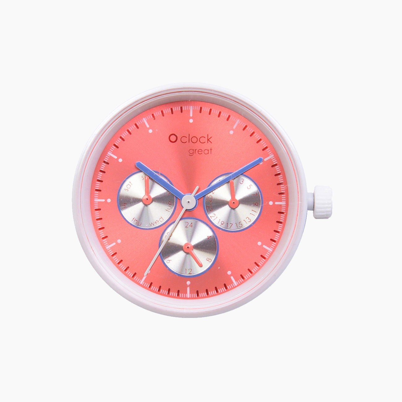 Meccanismo racing soleil corallo O clock great - O bag Official Website