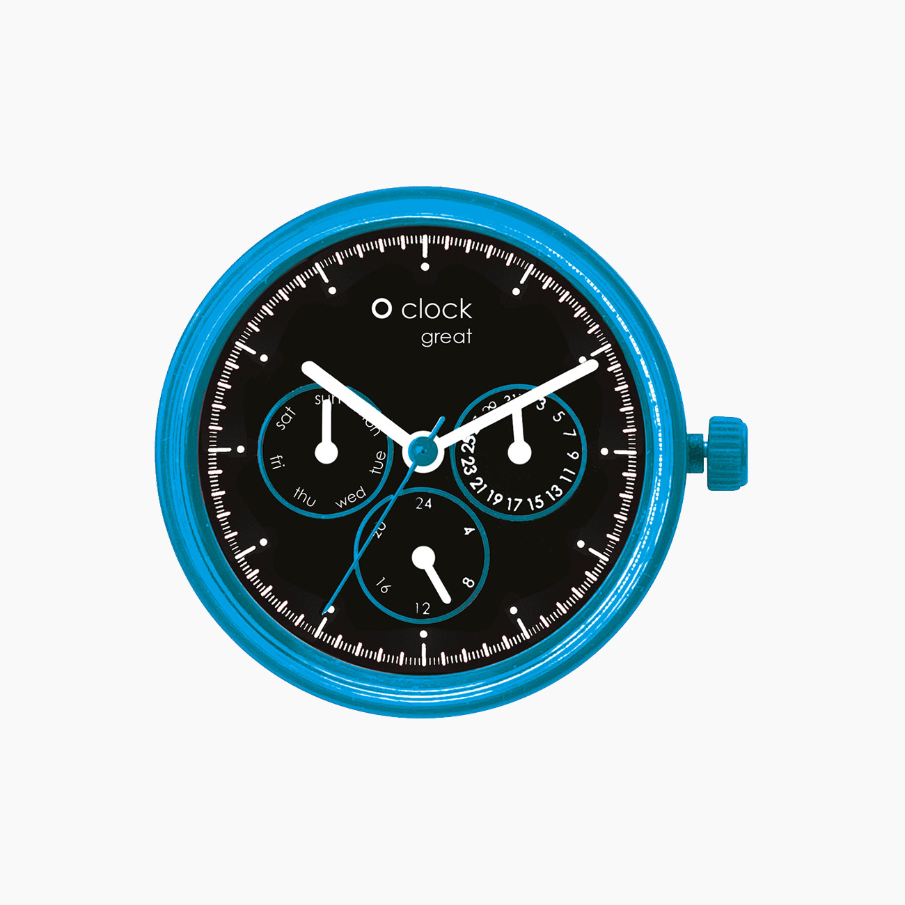 Meccanismo racing blu O clock great - O bag Official Website